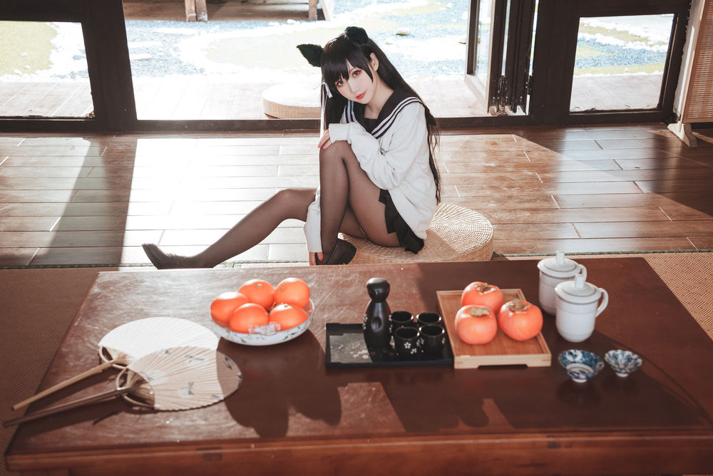 面饼仙儿-No.105-爱宕JK002 [47P 1V]