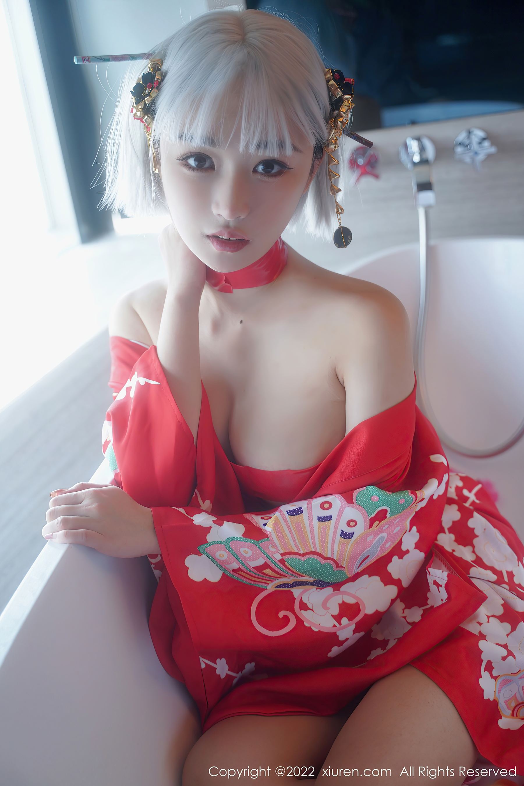 [XiuRen秀人网] No.5134 西门小玉 浴缸美腿