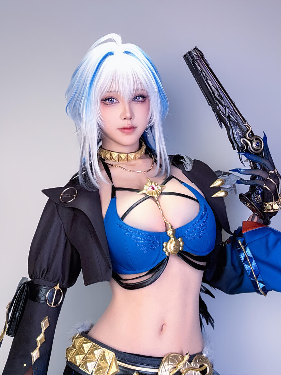 水淼aqua-No.206 – [Patreon] 鸣潮 嘉贝莉娜 自拍 [26P]