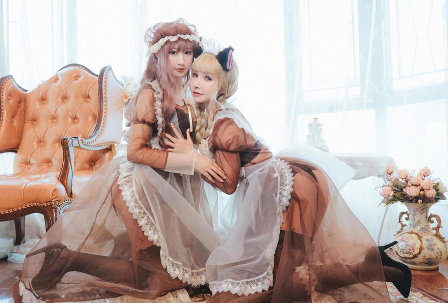 羽生三未-No.034 – 透明女仆 (&一千只猫薄禾) [32P]