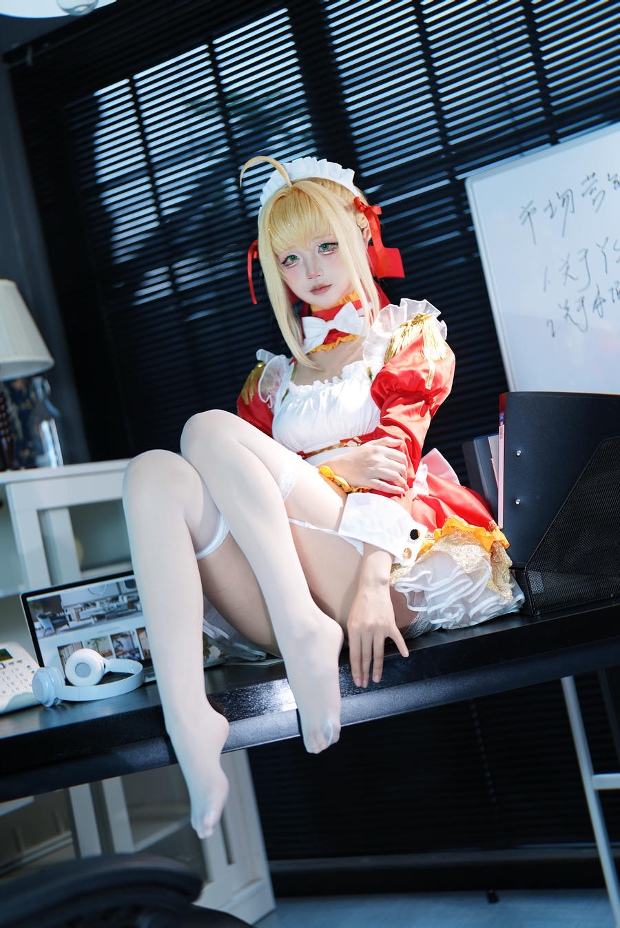 五更百鬼-No.032 – FGO 尼禄 女仆 [15P]