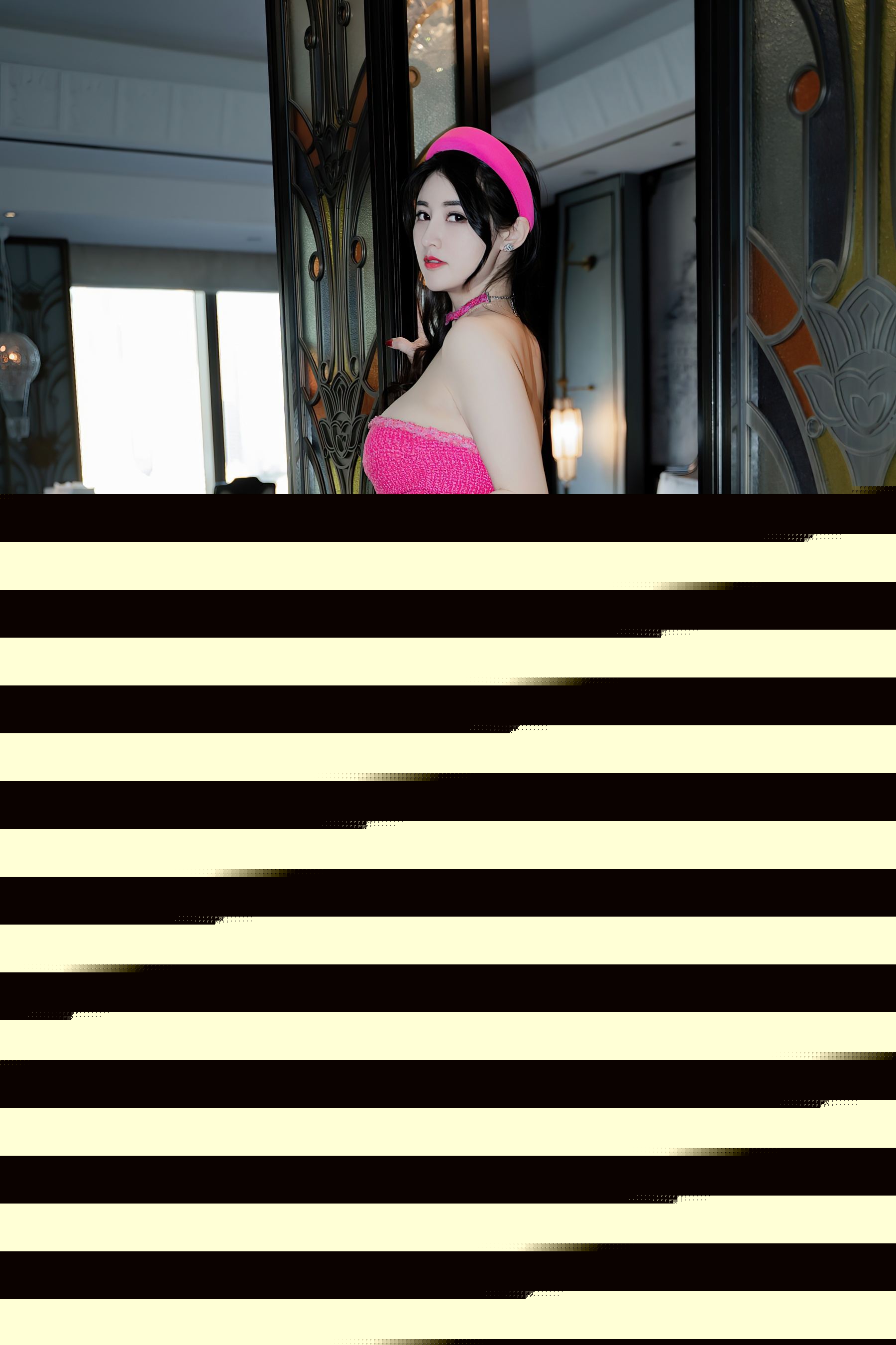 [XiuRen秀人网] No.6830 诗诗kiki 黑丝美臀
