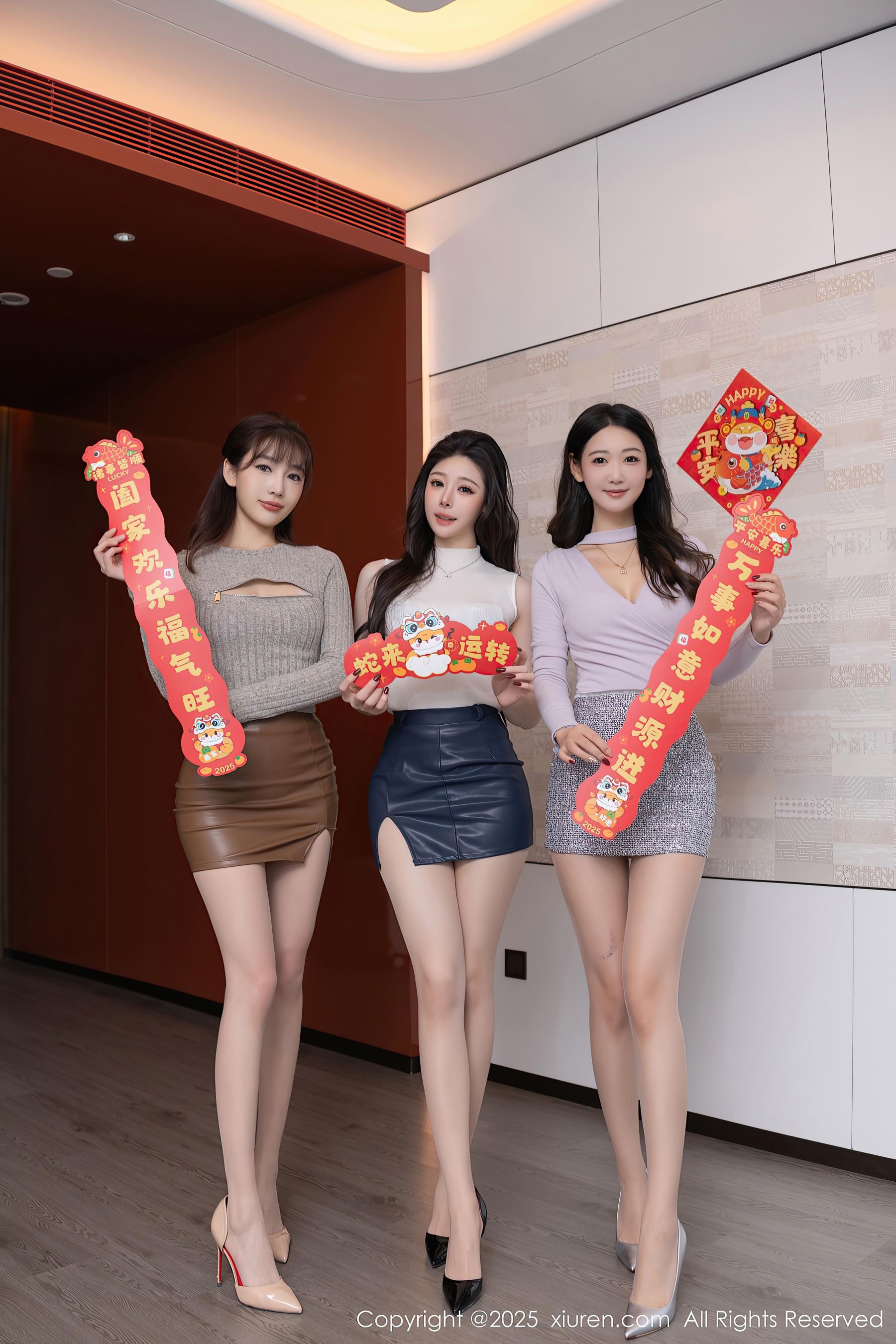 [XiuRen秀人网] No.9832 模特合集 新年主题