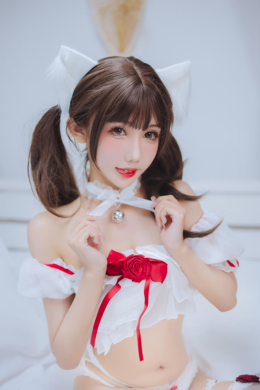 仙女月-No.016 – 白猫少女 [50P]
