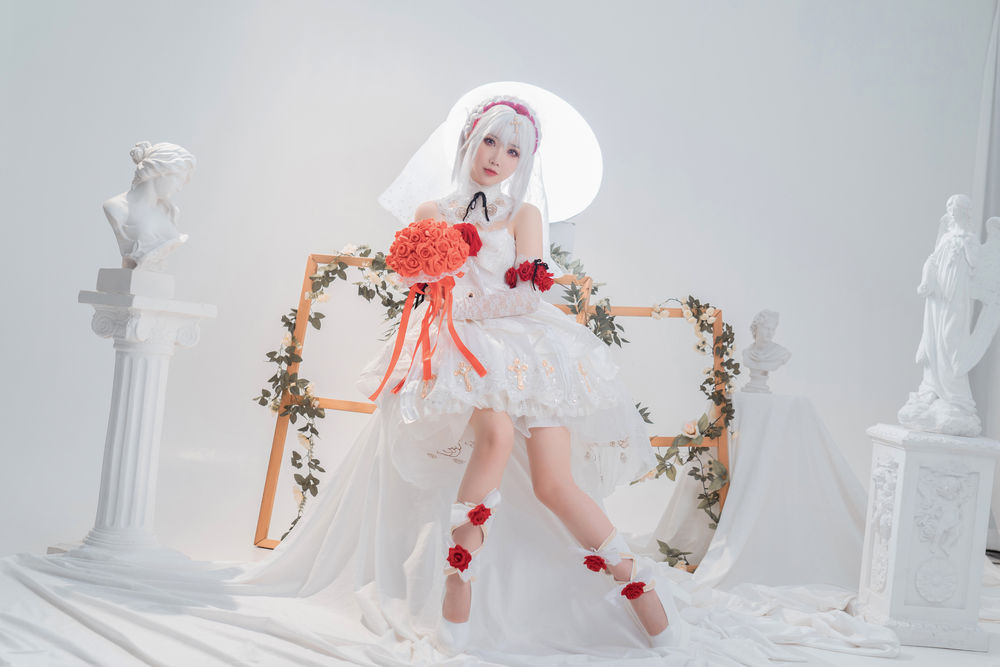 面饼仙儿-No.090-德丽莎婚纱 [13P]