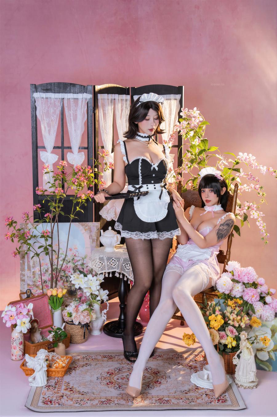 奈汐酱nice-No.151 – 侍花礼 (&云溪溪) [62P]